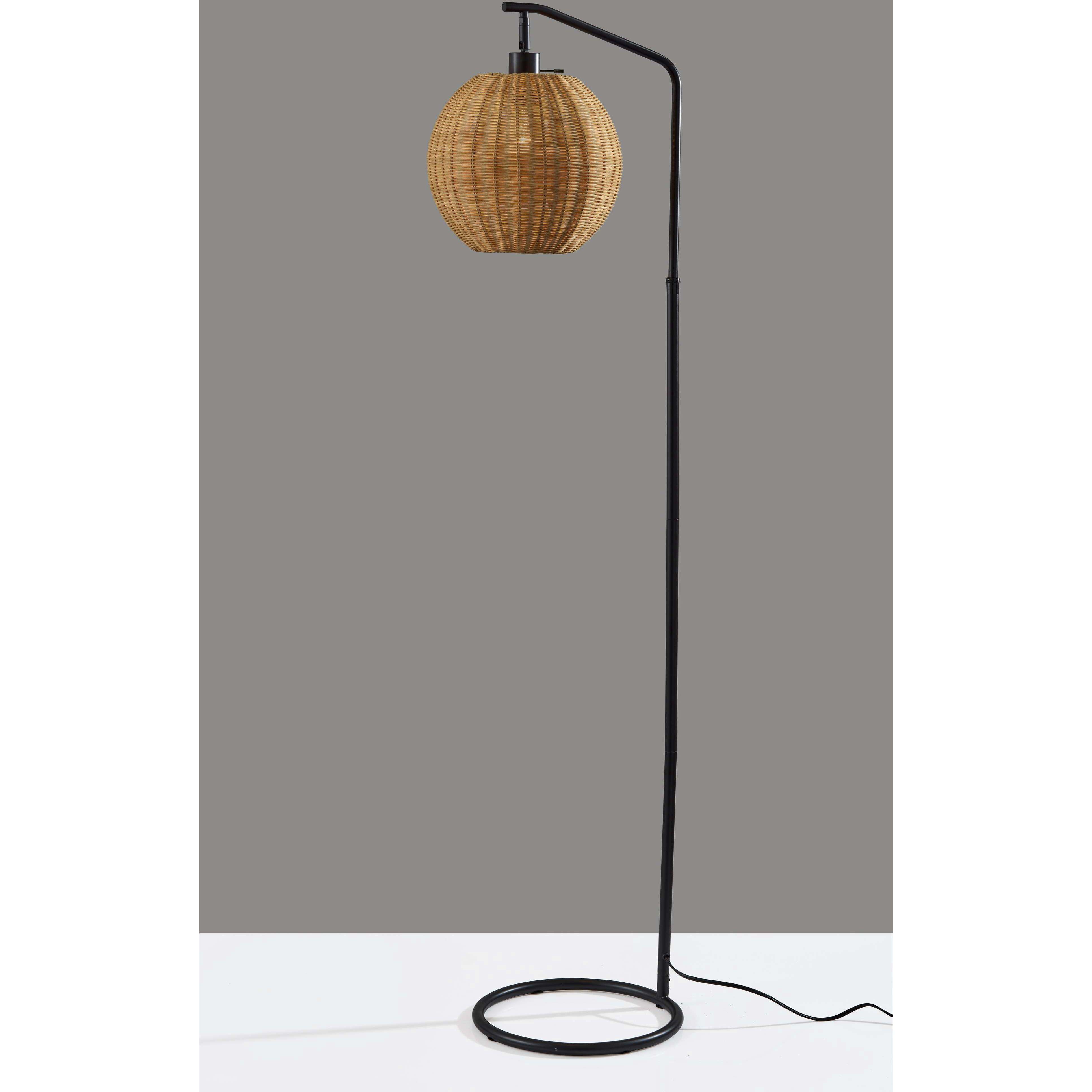 Maeve 60 inch 100.00 watt Black Floor Lamp Portable Light