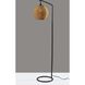 Maeve 60 inch 100.00 watt Black Floor Lamp Portable Light