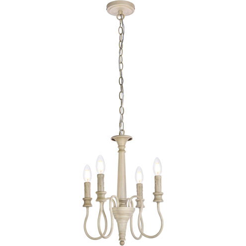 Flynx 4 Light 14 inch Weathered Dove Pendant Ceiling Light