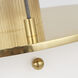 Ray Booth Elias LED 9 inch Antique-Burnished Brass Floating Pendant Ceiling Light