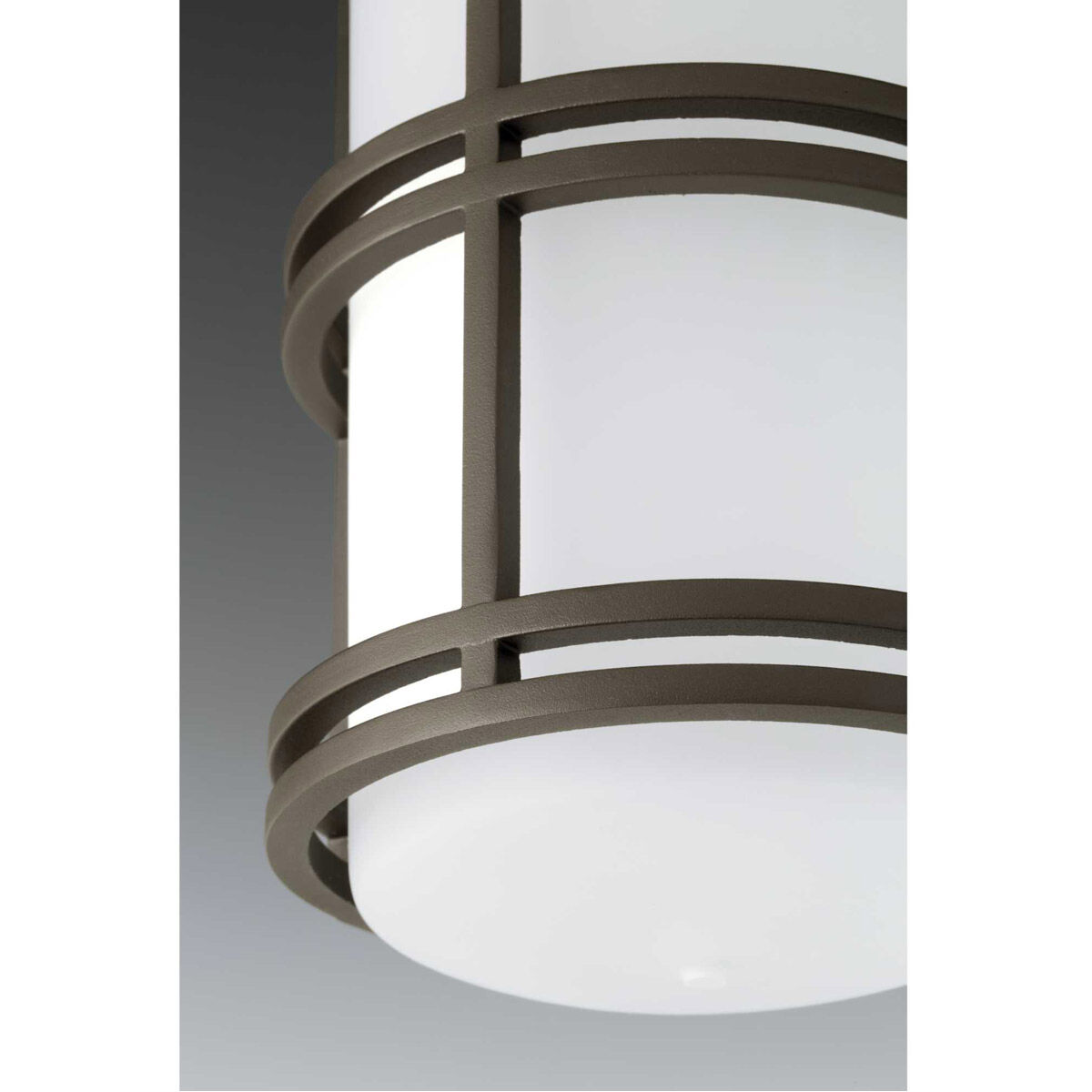 Bell LED Outdoor Wall Lantern in Antique Bronze, Small, Progress LED