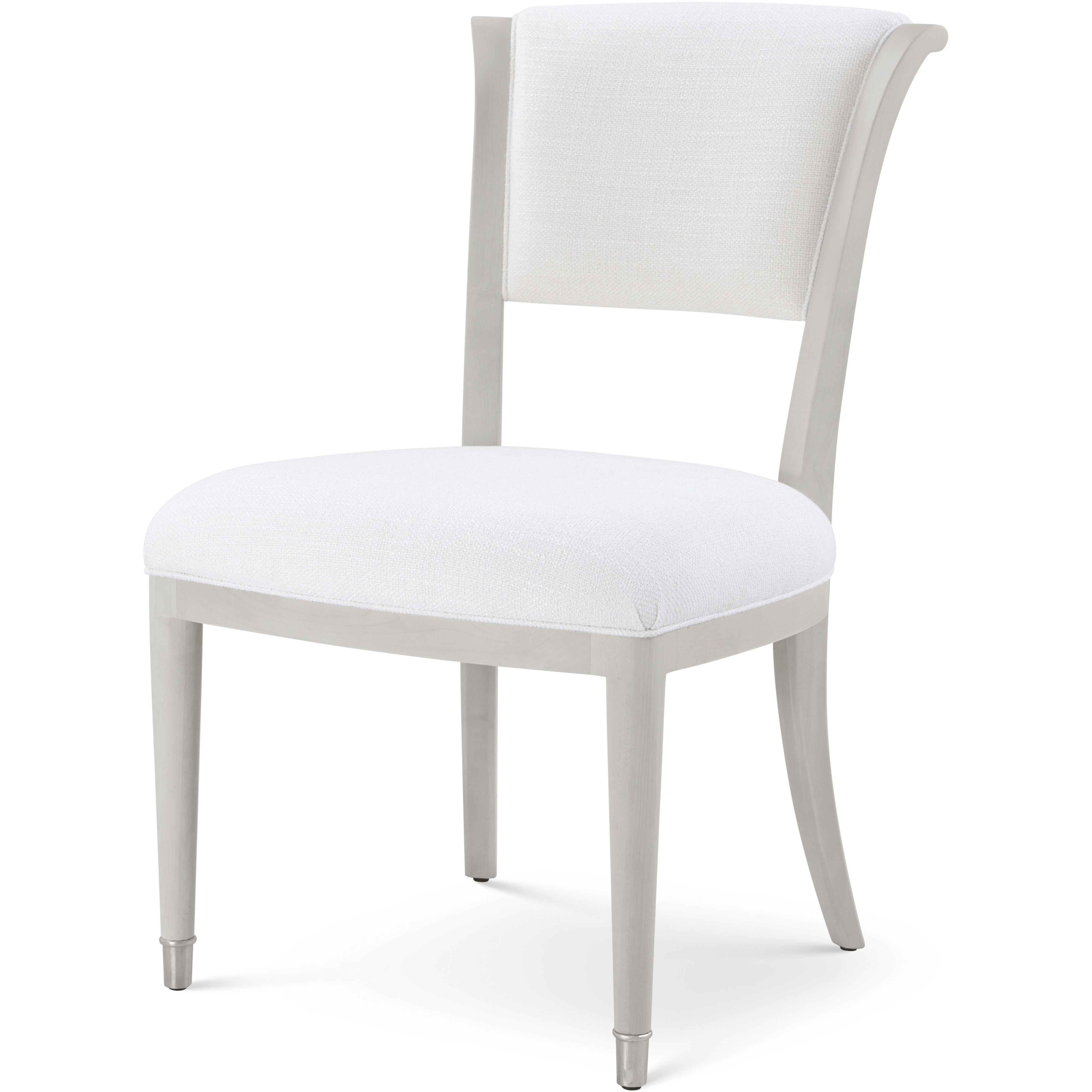 Spencer London Chelsea Dining Side Chair, Wooden, Upholstered