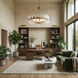 Aurora 8 Light 32 inch Havana Gold Pendant Ceiling Light
