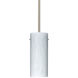 Stilo 10 1 Light Satin Nickel Stem Pendant Ceiling Light