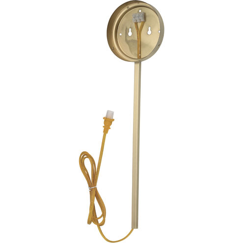 Dessau Turbo Satin Brass Wall Pin-Up Kit