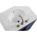 Knox 24 X 34 inch Blue Bathroom Vanity Cabinet