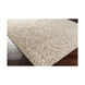 Etienne 36 X 24 inch Taupe/Ivory Rugs, Wool, Bamboo Silk, and Cotton