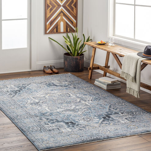 Babel 94 X 63 inch Pewter Rug in 5 x 8, Rectangle
