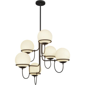 Alora Mood Alba 6 Light 32.00 inch Chandelier