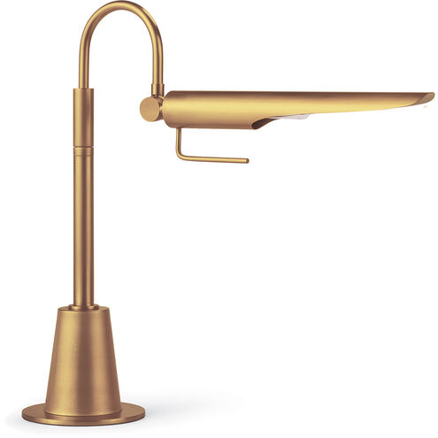 Raven 25.25 inch 25.00 watt Natural Brass Task Lamp Portable Light