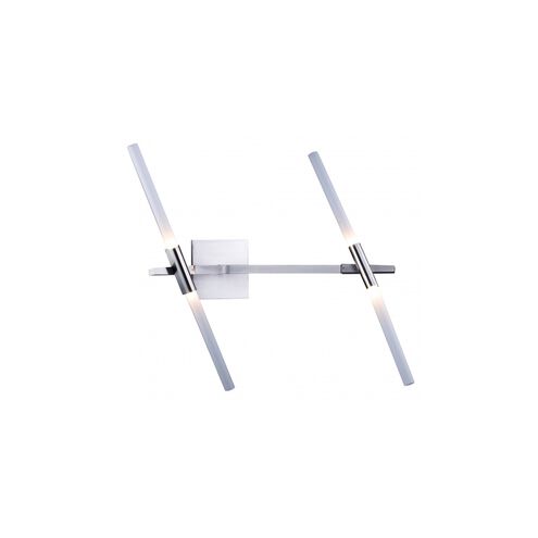 Canada LED 15 inch Satin Nickel Wall Sconce Wall Light
