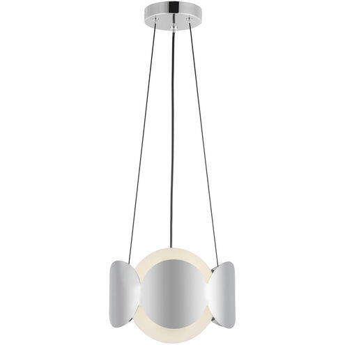 Ciel 1 Light 10.13 inch Chrome Chandelier Ceiling Light