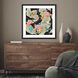 Paragon Green and Blue and Multi and Pink Framed Art