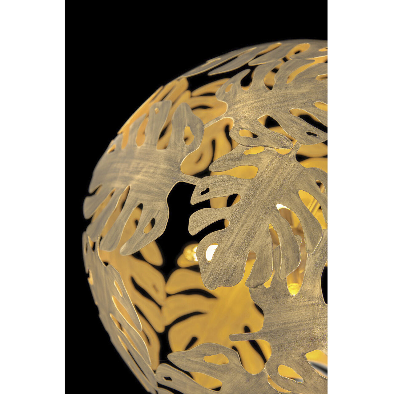 Botanica LED 24 inch Burnished Gold Chandelier Ceiling Light, Orb