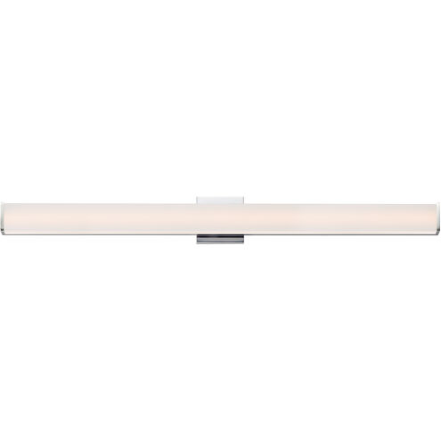 Baritone LED 48 inch Polished Chrome Bath Vanity Light Wall Light