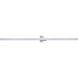 Sabre LED 48 inch Chrome Bath Vanity Light Wall Light