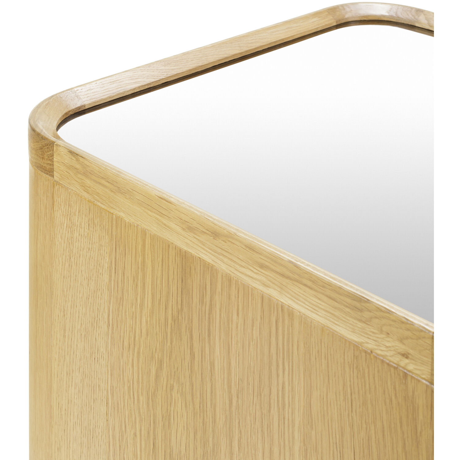 Keres 19.7 X 19.7 inch Top: Metallic - Copper; Base: Brown End Table