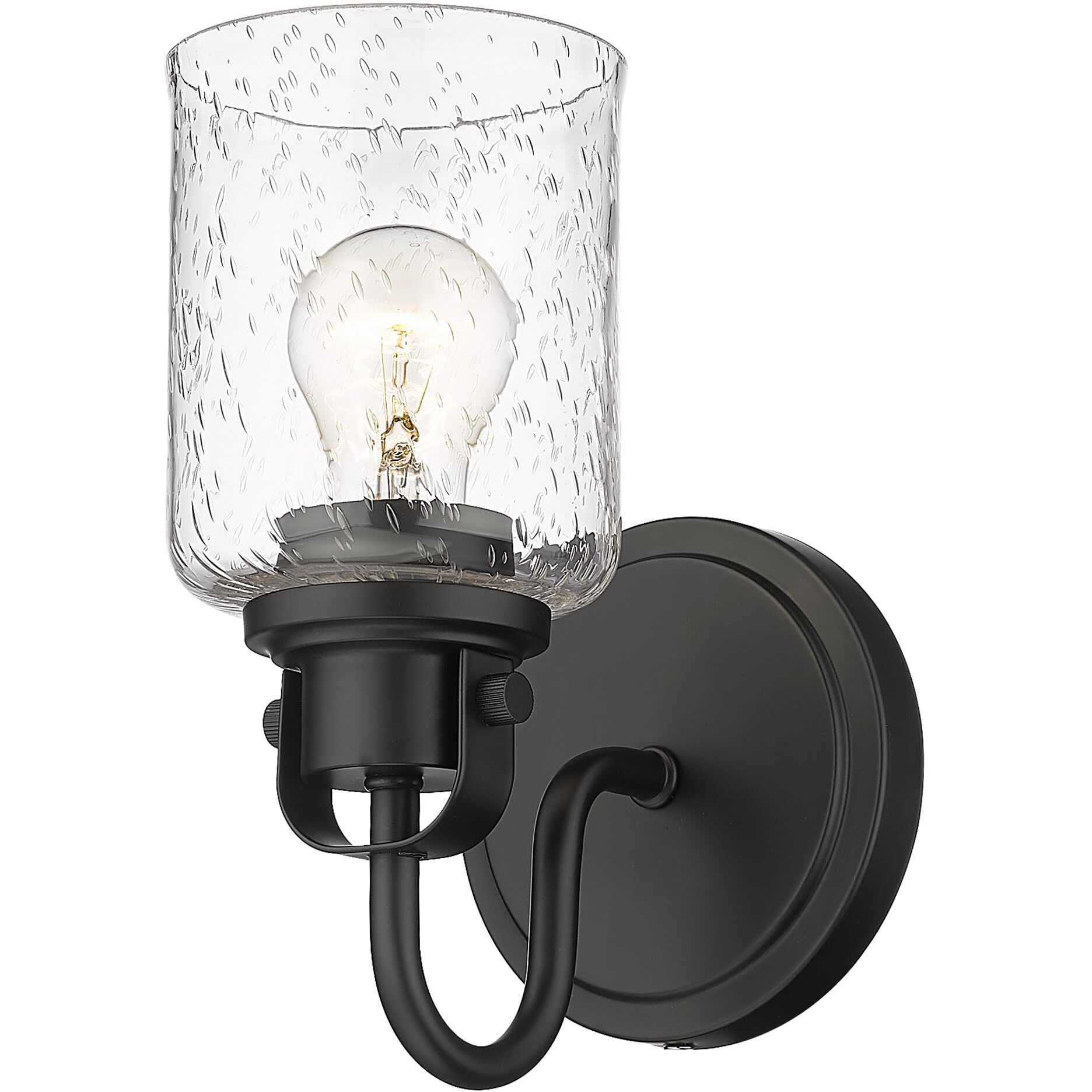 Kinsley 1 Light 5.25 inch Matte Black Wall Sconce Wall Light