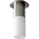 Pilar LED 6 inch Satin Nickel Flush Mount Ceiling Light