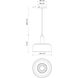 Alora Mood Adriano 1 Light 10.63 inch White Pendant Ceiling Light