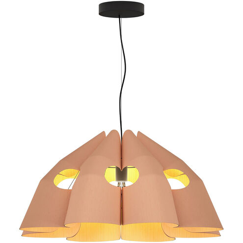 Victoria 29.5 inch Rose Pendant Ceiling Light in Rose/Ash