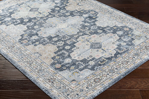 Lavadora 84 X 63 inch Charcoal Rug, Rectangle