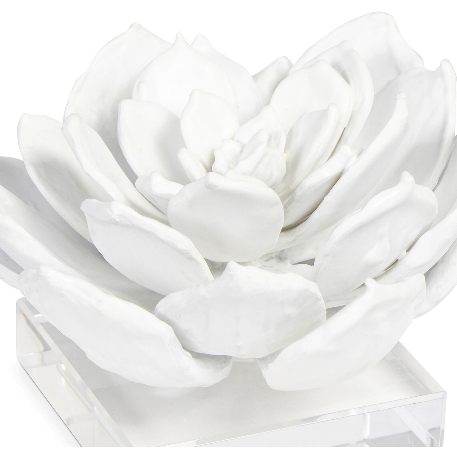 Succulent White Objet, Sculpture 1