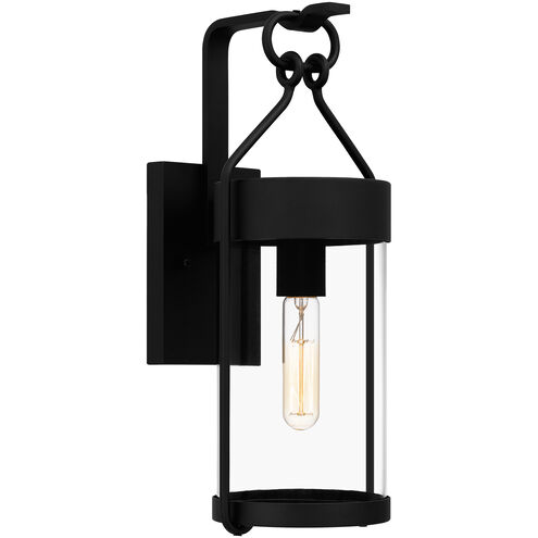 Corbin 1 Light 18 inch Earth Black Outdoor Wall Lantern