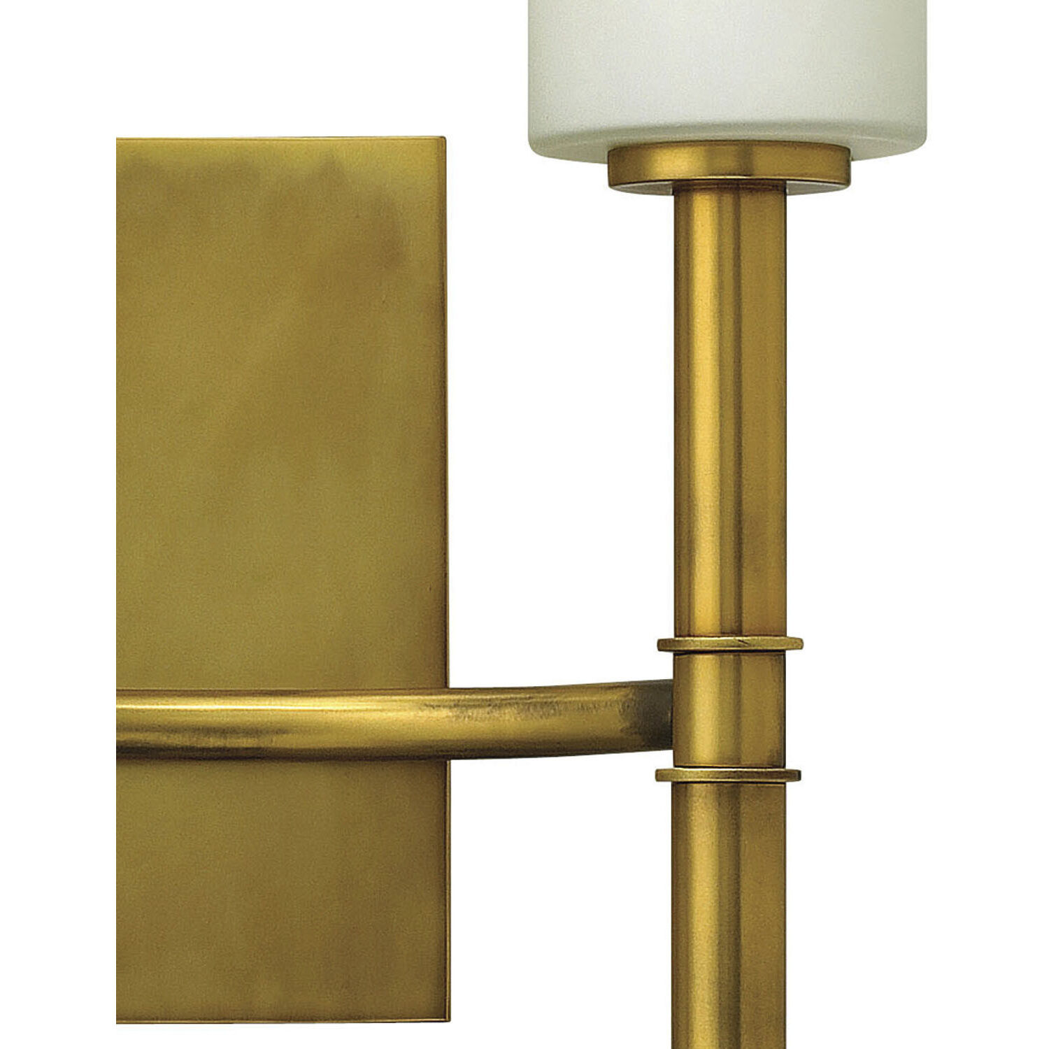 Margeaux 2 Light 12.75 inch Vintage Brass Indoor Wall Sconce Wall Light