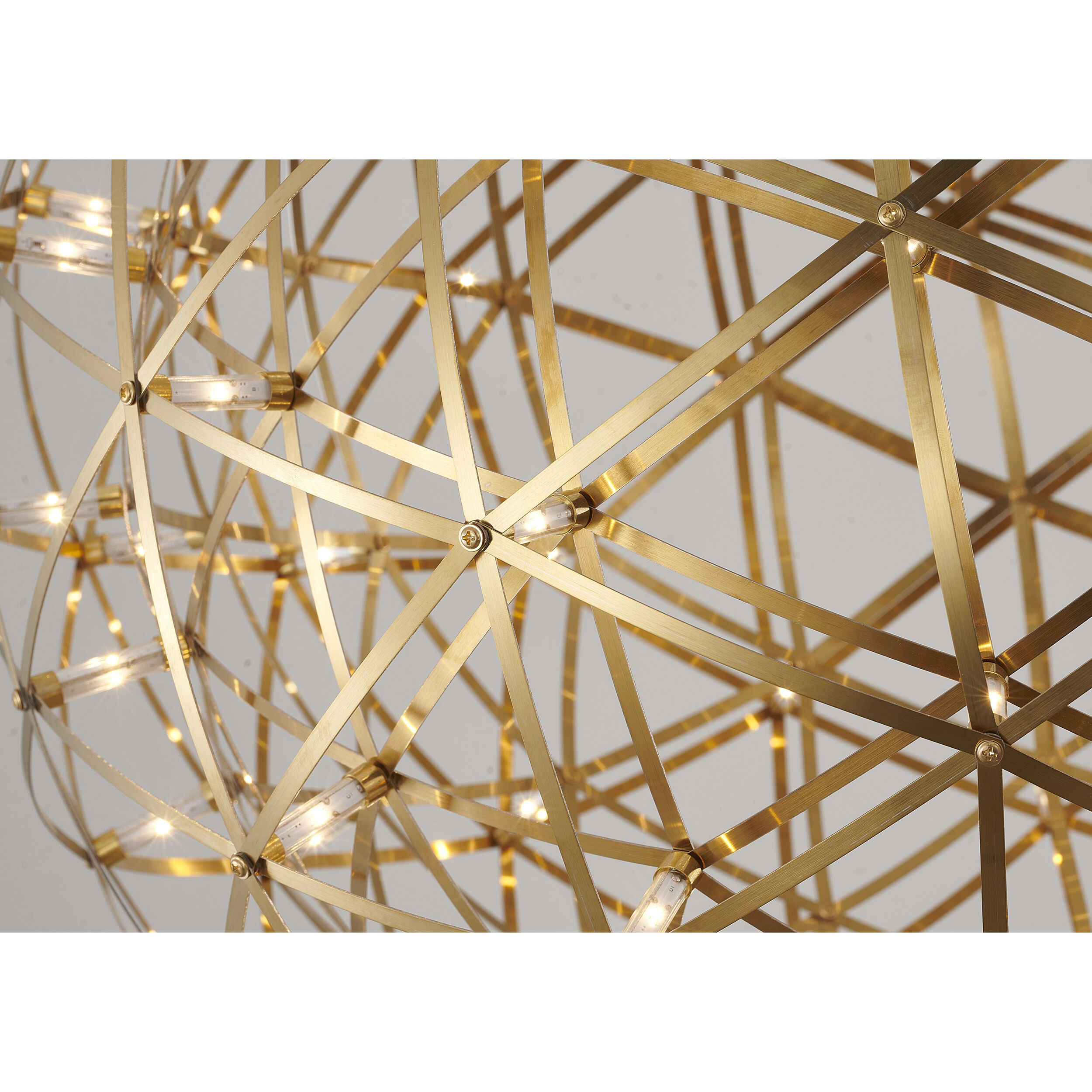 Canada LED 26 inch Gold Chandelier Ceiling Light