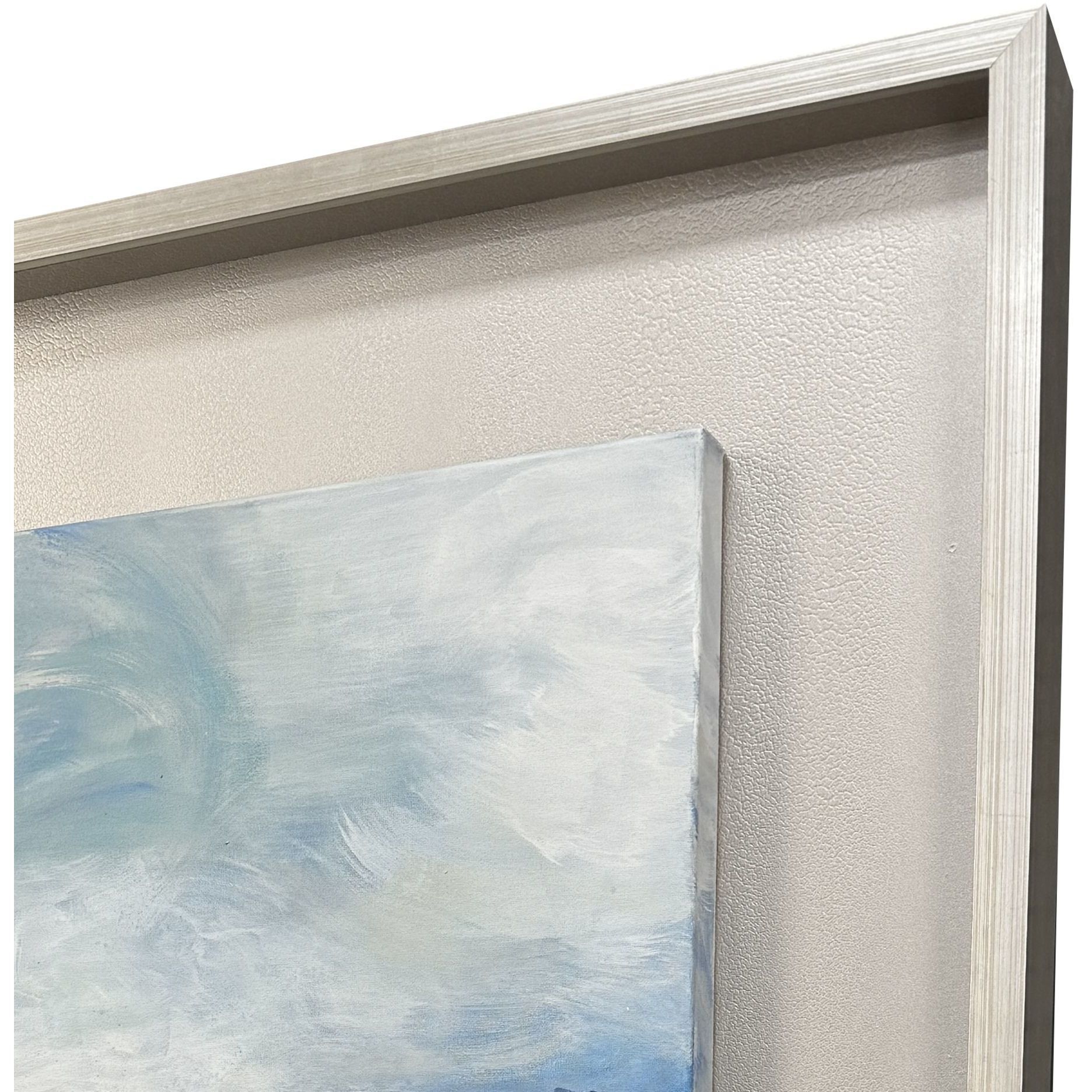 Lakeshore Green and Blue and Multi and White Canvas, The Studio