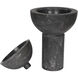 Jupitor Black Marble Decor Accessory, Set of 2