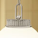 Andorra 1 Light Polished Nickel Pendant Ceiling Light
