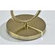 Uma 63 inch 100 watt Antique Brass Shelf Floor Lamp Portable Light