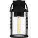 Reece 1 Light 14 inch Earth Black Outdoor Wall Lantern