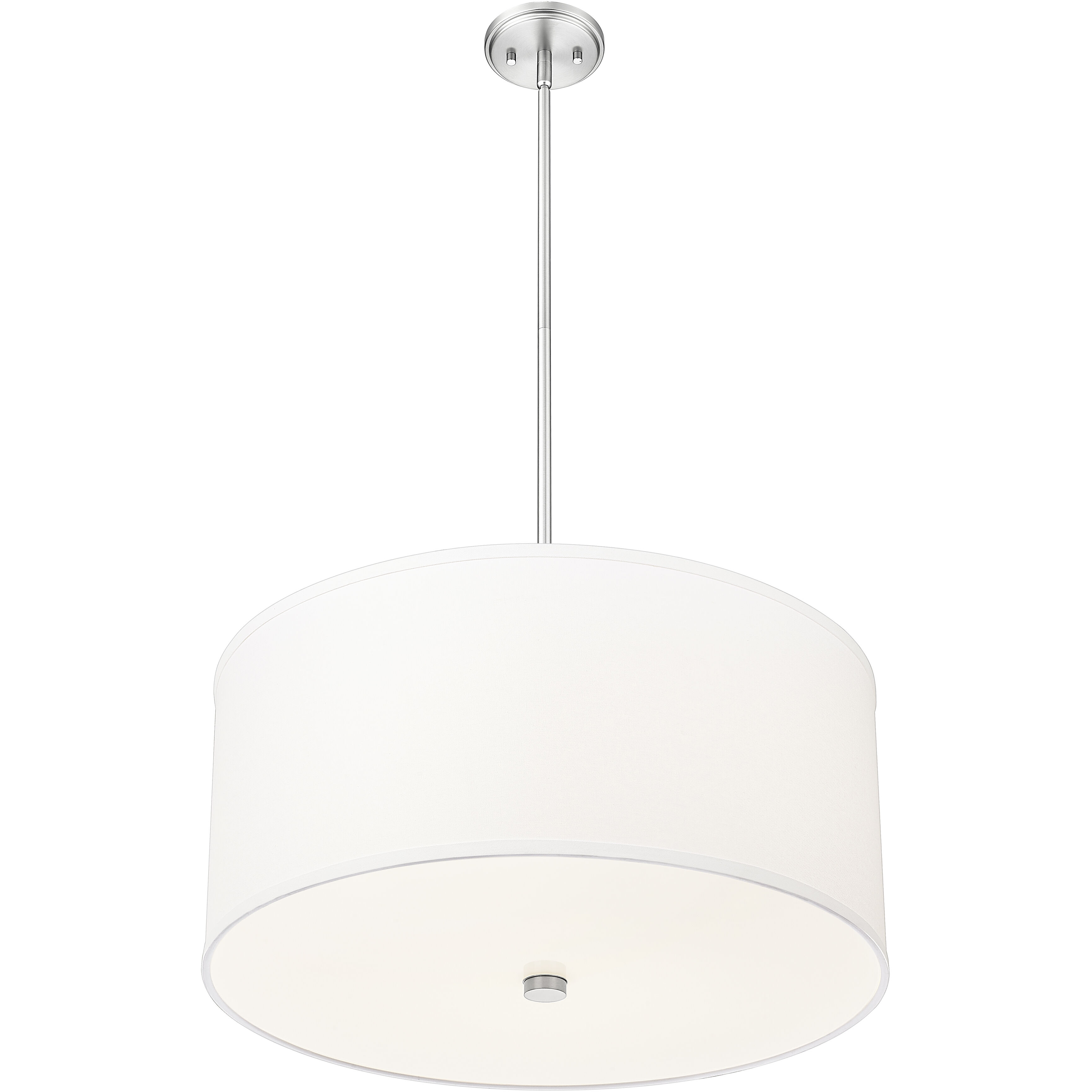 Linden LED 24 inch Brushed Nickel Pendant Ceiling Light