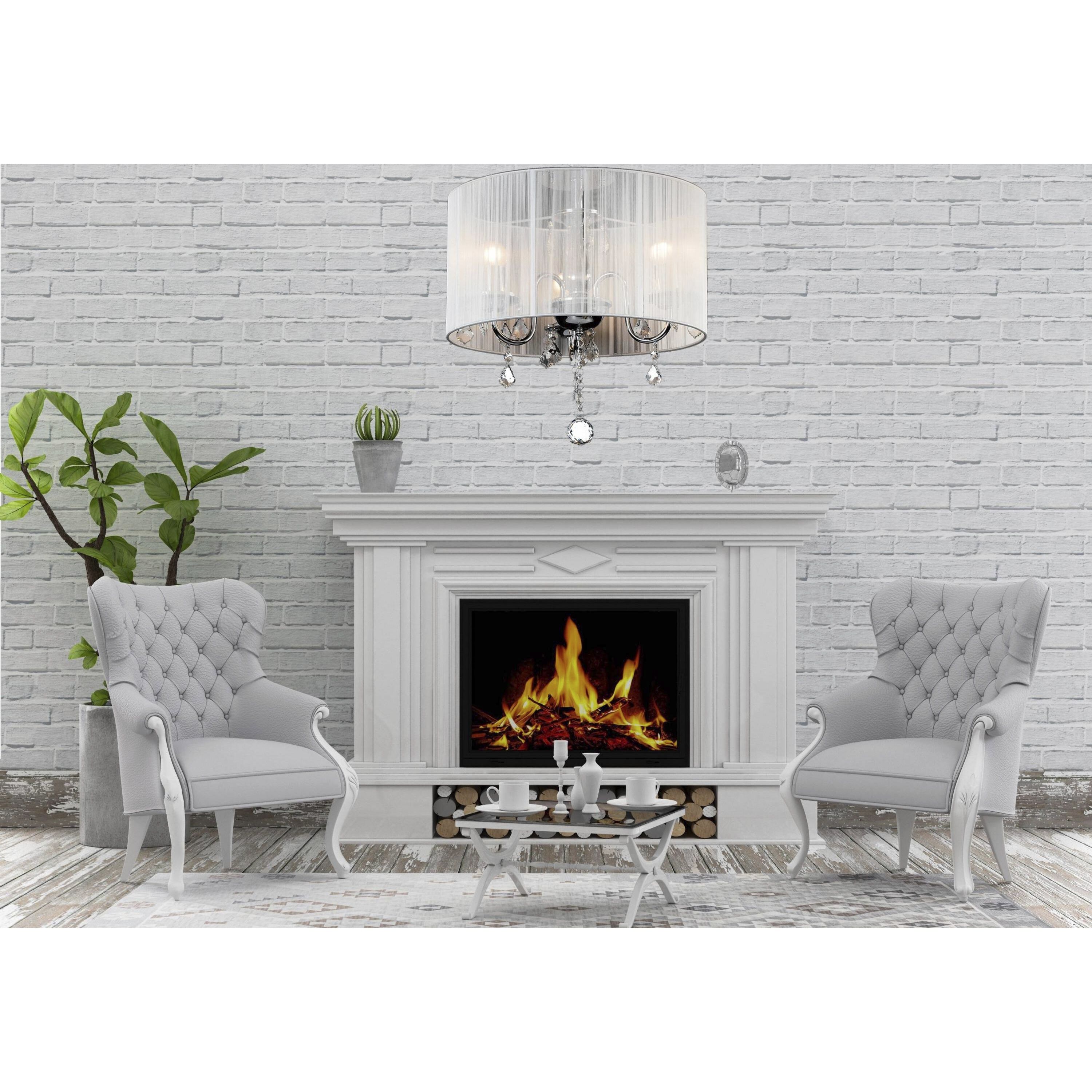 Canada LED 16 inch Chrome Chandelier Ceiling Light