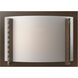 Forged Vertical Bars 1 Light 12.5 inch Bronze ADA Sconce Wall Light