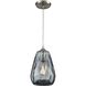 Tulare 1 Light 7 inch Satin Nickel Pendant Ceiling Light
