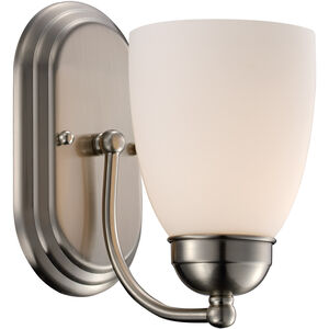 Clayton 1 Light 6 inch Brushed Nickel Wall Sconce Wall Light
