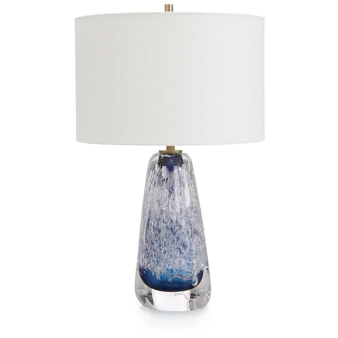 Leah Sapphire Blue Table Lamp Portable Light