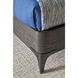 Rome Nera US King Bed, Wooden, Upholstered