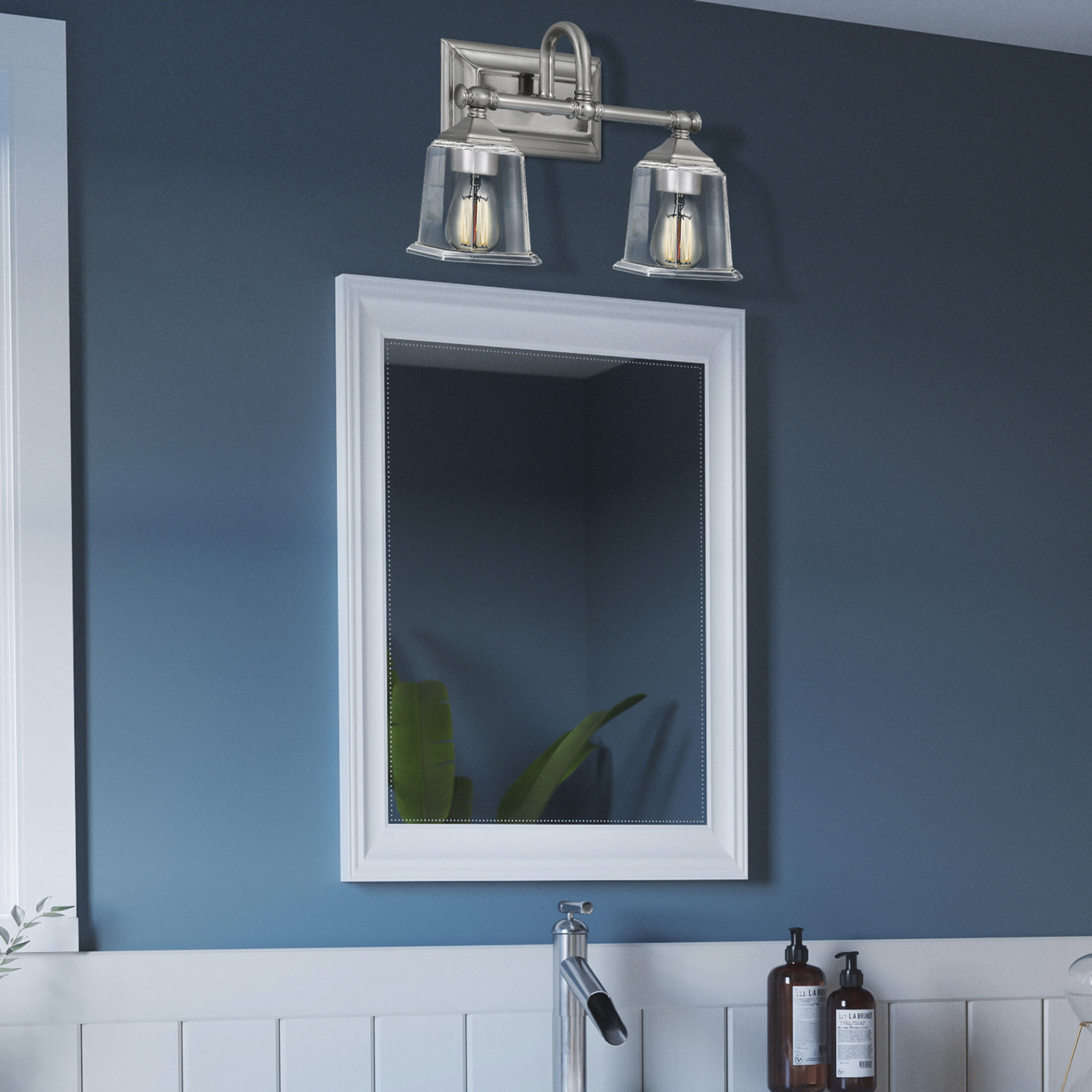 Quoizel nicholas vanity sale light