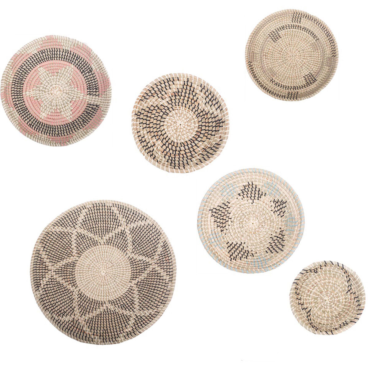 Elmina 18 X 18 inch Baskets, Small, Set of 7