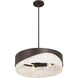 Sway 4 Light 20 inch Dark Bronze Pendant Ceiling Light