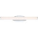 Mini Loft LED 18 inch Chrome Bath Vanity & Wall Light in 18in.