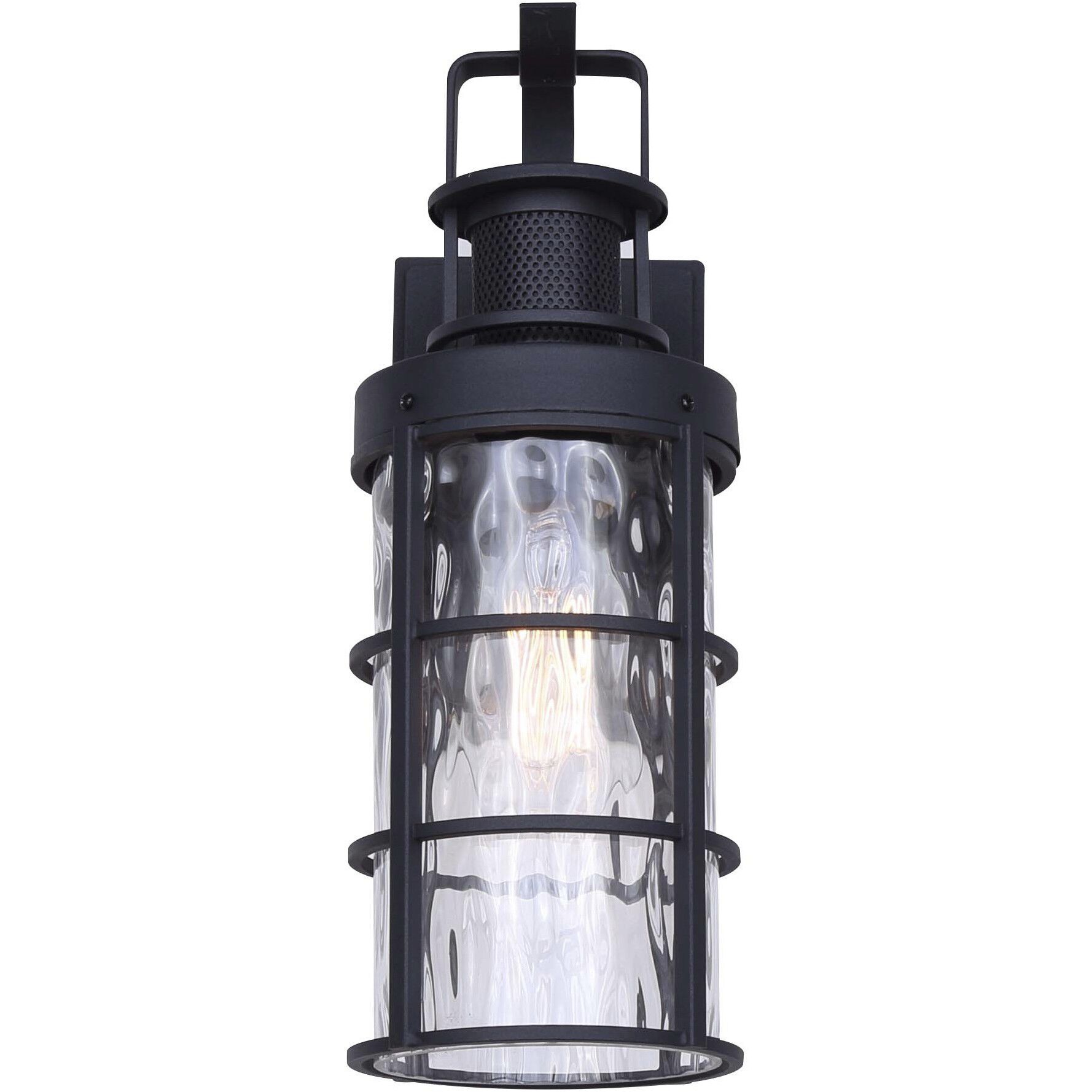 Winslet 1 Light 14.63 inch Black Outdoor Wall Light