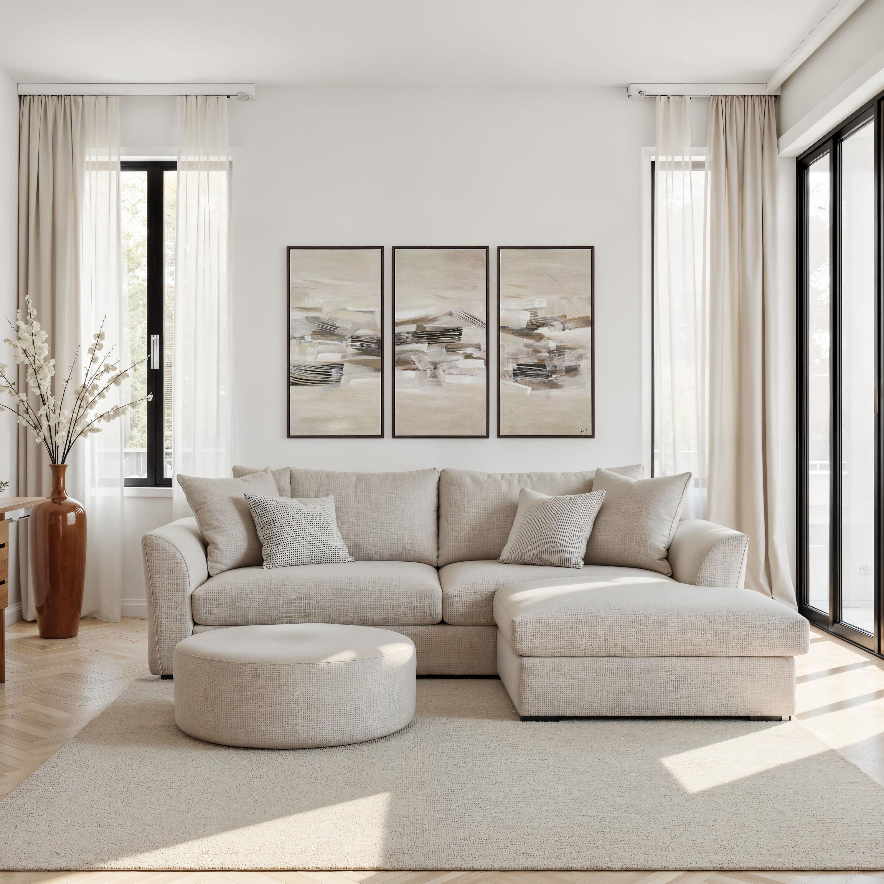 Lux Canvas Art, Set of 3