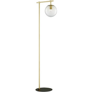 Lencho 58 inch 25.00 watt Gold Floor Lamp Portable Light