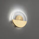 Crescent Wall Sconce Wall Light in 4000K, dweLED